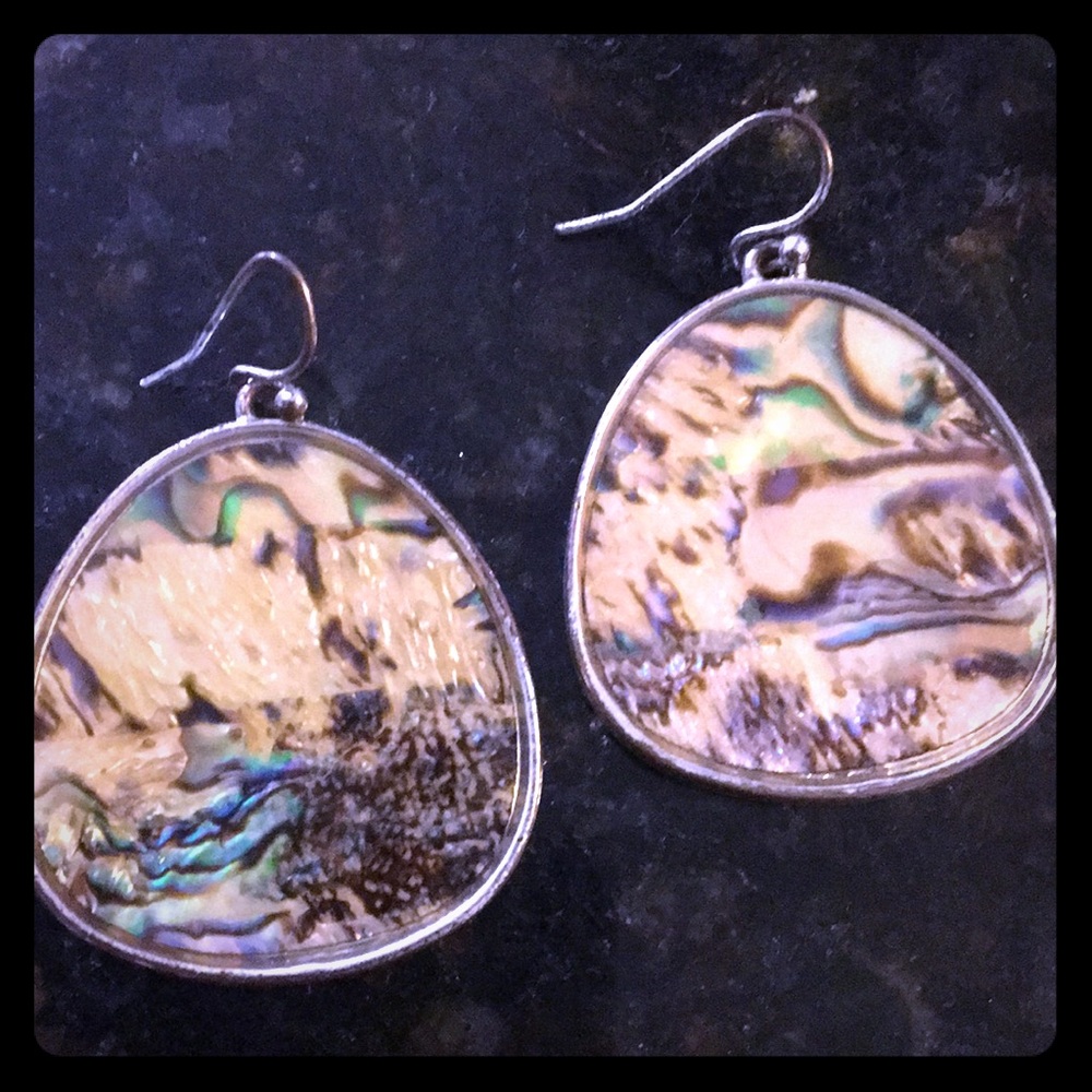 Bass Abalone Earrings